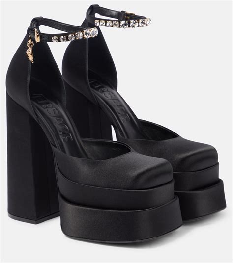 versace medusa aevitas heels.